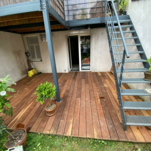 Corentin's terrace - Itauba wood