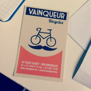 Vainqueur Bicycles - Official business card